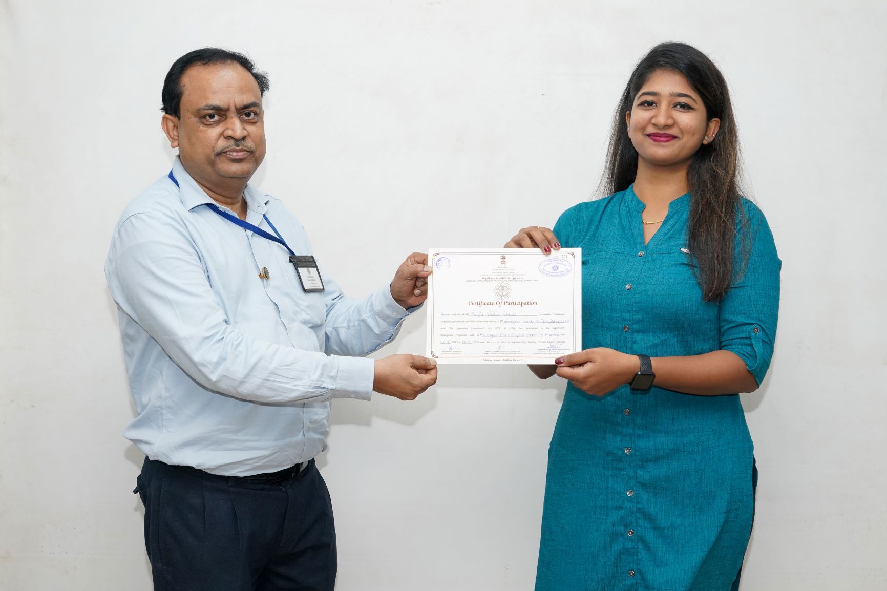 MDL Apprentice Training School, Certificate Distribution Of ''Supervisory Development Program'' For Graduate/Diploma Apprentices Under The Apprentices Act, 1961 - 16.03.2023123